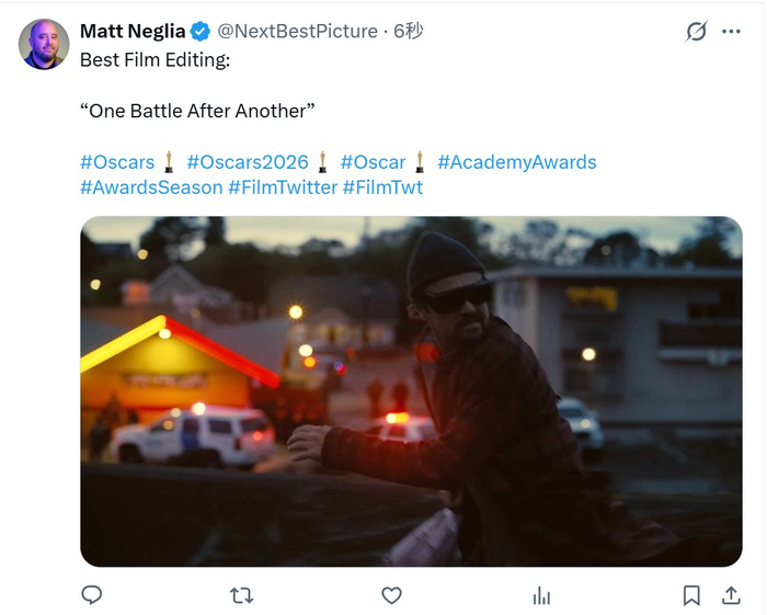 开云网页版中国官网-《一战再战》获奥斯卡最佳剪辑奖|TNA_新浪新闻